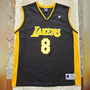 Vintage Champion Kobe Bryant 8 Los Angeles Lakers Jersey Men’s L Size 44